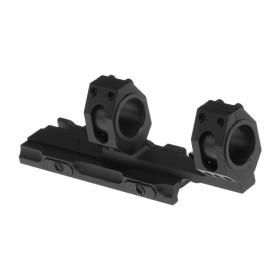 Aim-O Tactical Top Rail Extended Mount Base 25.4mm / 30mm-Schwarz