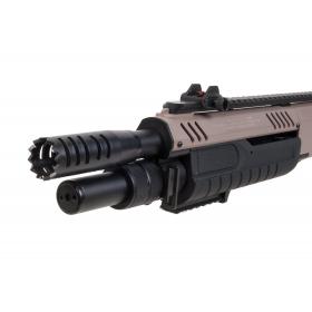 Softair - Shotgun - FABARM STFS12 11 spring pressure, TAN - over 18, over 0.5 joules