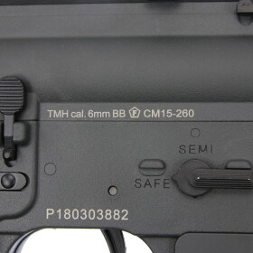Softair - Gewehr - G&G CM15 KR CQB 8.5 Inch S-AEG-Schwarz - ab 18, über 0,5 Joule