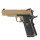Softair - Pistole - KJW - KP-07 M1911 Co2 - ab 18,  über 0,5 Joule TAN