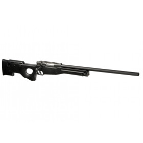 Softair - Sniper - Well L96 Sniper Rifle Upgraded-Schwarz - ab 18, über 0,5 Joule