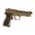 Softair - Pistole - Cyma CM126 AEP-Tan (Akku-Version)  - ab 14, unter 0,5 Joule
