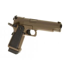 Softair - Pistole - Cyma CM128 Hi-Capa 5.1 AEP-Tan - ab...