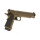 Softair - Pistole - Cyma CM128 Hi-Capa 5.1 AEP-Tan - ab 14, unter 0,5 Joule