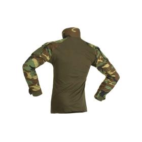 Invader Gear Combat Shirt-Woodland-2XL