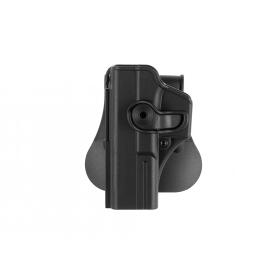 IMI Defense Roto Paddle Holster for Glock 17 Left Black