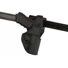 Frontline Kydex HDL Holster für Glock 17 Low Ride-Schwarz