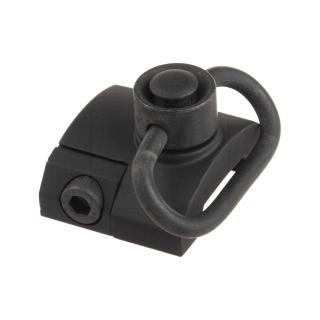 Metal GS Type QD Sling Swivel Rail Mount Black