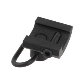 Metal GS Type QD Sling Swivel Rail Mount Black
