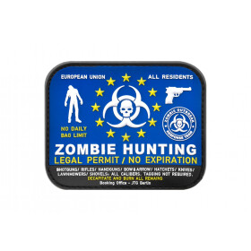 JTG Zombie Hunter Rubber Patch-Multicolor