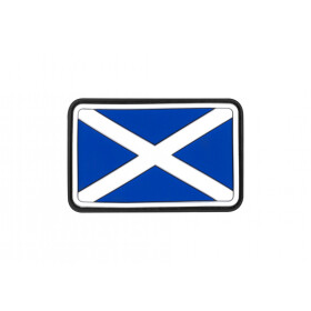 JTG Scotland Flag Rubber Patch-Multicolor