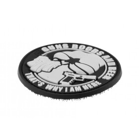 JTG Guns Boobs and Beer Rubber Patch-Multicolor