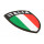 JTG Italia Flag Rubber Patch-Multicolor