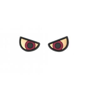 JTG Angry Eyes Rubber Patch-Multicolor
