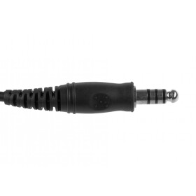 Z-Tactical Z4 PTT Cable Motorola 2-Pin Connector-Schwarz