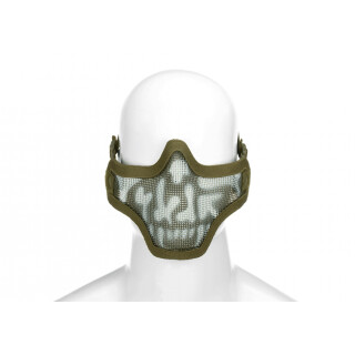 Invader Gear Steel Half Face Mask Death Head-OD