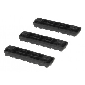 VFC M-LOK-compatible Rail Section 7 Slot 3-Pack Black