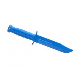 IMI Defense Rubberized Training Knife Blue