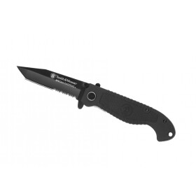 Smith & Wesson Special Tactical CKTACBS Serrated Tanto Folder-Schwarz