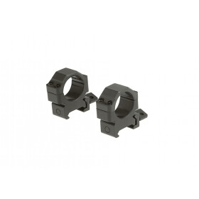 Leapers 25.4mm CNC Mount Rings Low-Schwarz