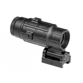 Leapers 3x Flip-to-Side QD Magnifier Adjustable TS-Schwarz