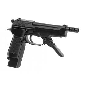 Softair - Pistole - Tokyo Marui M93R AEP-Schwarz - ab 14, unter 0,5 Joule