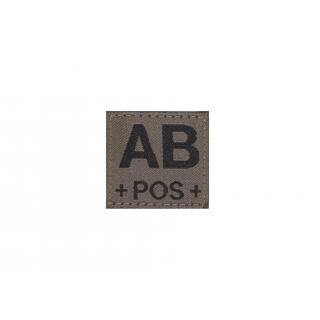 AB Pos Bloodgroup Patch