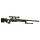 Softair - Sniper - Well L96 Sniper Rifle Set-Schwarz - ab 18, über 0,5 Joule