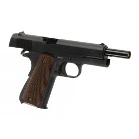 Softair - Pistole - G&G GPM1911 Metal Version GBB-Schwarz - ab 18, über 0,5 Joule