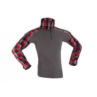 Invader Gear Flannel Combat Shirt S Red