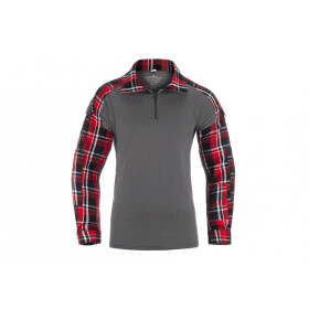 Invader Gear Flannel Combat Shirt S Red