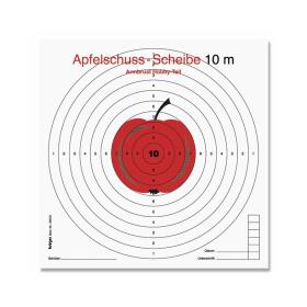 Zielscheibenauflage | Apfelschuss-Scheibe - 10m