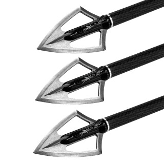 CARBON EXPRESS XT4 Blade - First Cut Hunting Tips - 100 Grain - Pack of 3