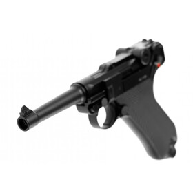Softair - Pistole - KWC P08 Full Metal Co2 - ab 18, über 0,5 Joule