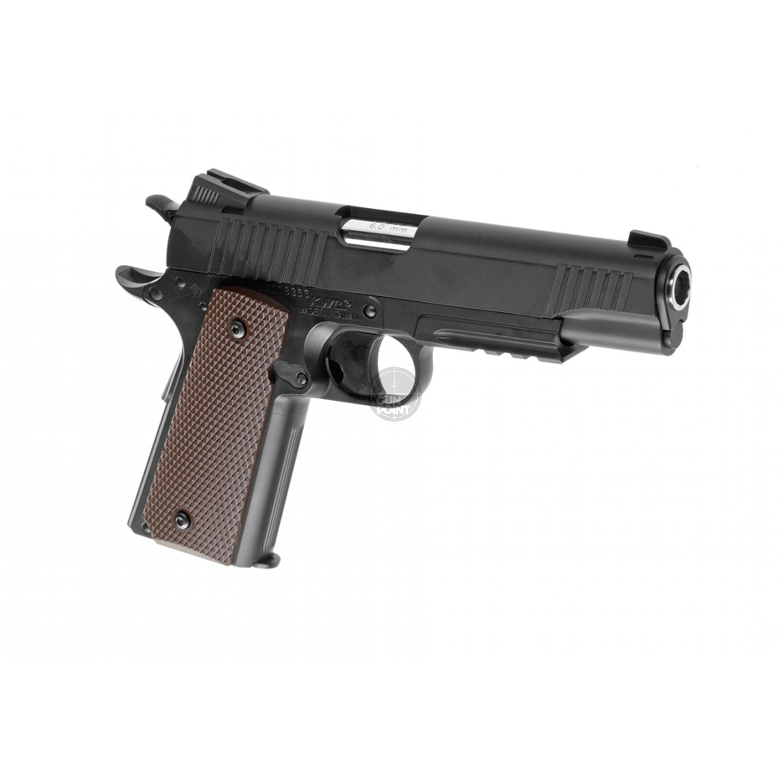 Softair - Pistole - KWC - M45A1 CQBP V2 Metal Version Co2 NBB - ab 18, über 0,5 Joule