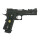 Softair - Pistole - WE Hi-Capa 5.1 Full Metal Dragon GBB-Schwarz - ab 18, über 0,5 Joule