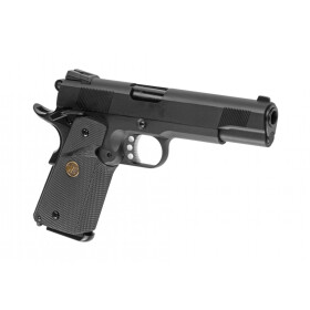 Softair - Pistole - WE M1911 MEU Full Metal GBB-Schwarz - ab 18, über 0,5 Joule