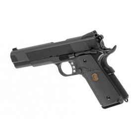 Softair - Pistole - WE M1911 MEU Full Metal GBB-Schwarz -...