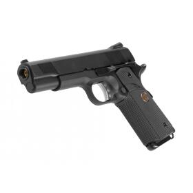 Softair - Pistole - WE M1911 MEU Full Metal GBB-Schwarz - ab 18, über 0,5 Joule