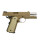 Softair - Pistole - WE Desert Warrior 4.3 Full Metal GBB-Desert - ab 18, über 0,5 Joule