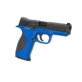 Softair - Pistole - WE M&P Metal Version GBB-Blau -...