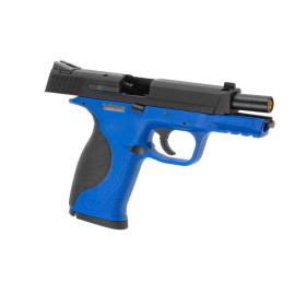 Softair - Pistole - WE M&P Metal Version GBB-Blau - ab 18, über 0,5 Joule