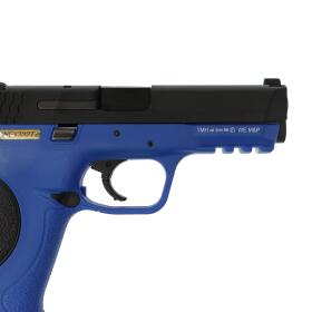 Softair - Pistole - WE M&P Metal Version GBB-Blau - ab 18, über 0,5 Joule