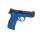 Softair - Pistole - WE M&P Metal Version GBB-Blau - ab 18, über 0,5 Joule