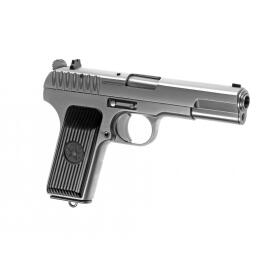 Softair - Pistole - WE TT-33 Full Metal GBB-Silver - ab 18, über 0,5 Joule