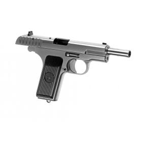 Softair - Pistole - WE TT-33 Full Metal GBB-Silver - ab 18, über 0,5 Joule