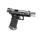 Softair - Pistol - WE - Hi-Capa 5.1 Force Full Metal GBB silver - over 18, over 0.5 joules