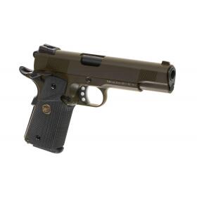 Softair - Pistol - WE - M1911 MEU Full Metal GBB OD -...