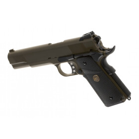 Softair - Pistole - WE M1911 MEU Full Metal GBB-OD - ab 18, über 0,5 Joule