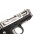 Softair - Pistole - WE Hi-Capa 3.8 Force Full Metal GBB-Silver - ab 18, über 0,5 Joule